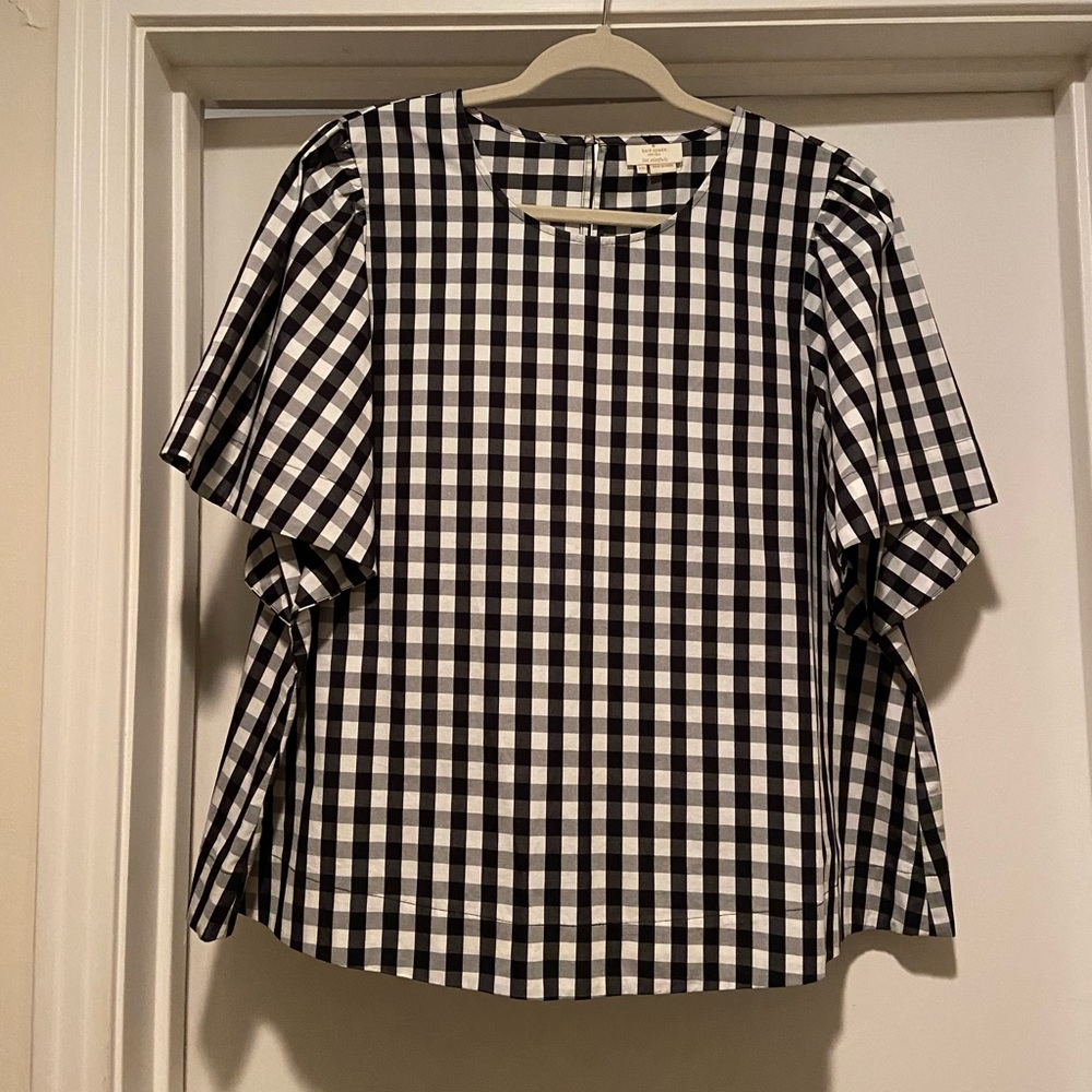 Kate Spade Gingham Top